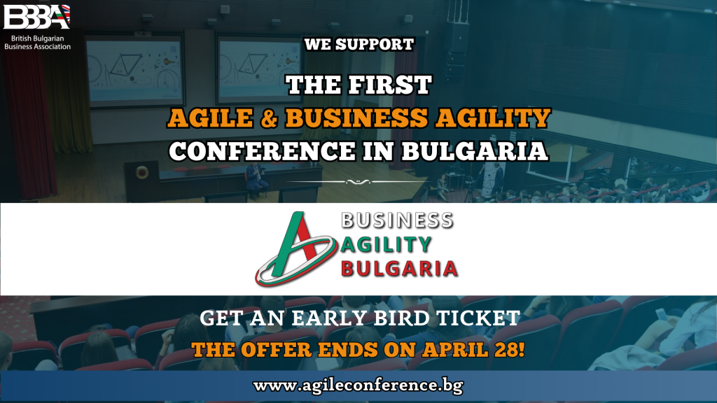 EARLY BIRD TICKETS: Business Agility Bulgaria 2024 Conference