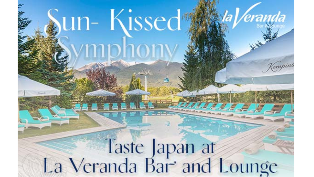 Sun-kissed Symphony at La Veranda Bar and Lounge, Kempinski Hotel Grand Arena Bansko