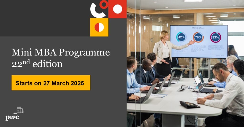 22nd Edition of the PwC’s Mini MBA Programme 