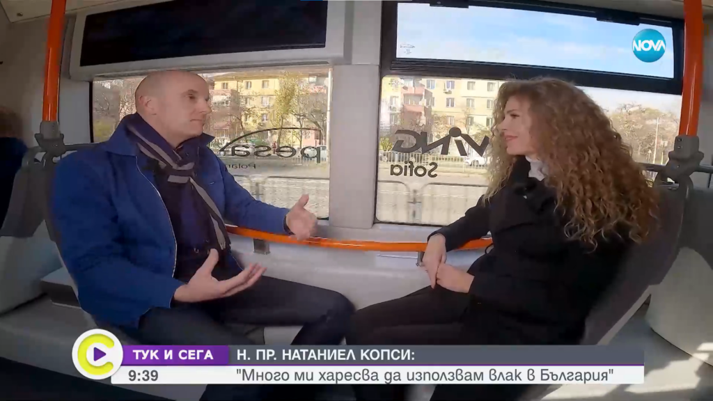 The British Ambassador Nathaniel Copsey in an Interview with Desi Banova-Plevnelieva