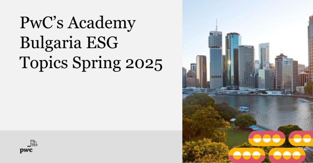 PwC’s Academy Upcoming ESG Training Courses